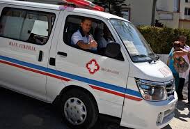 Ambulancia en La Habana